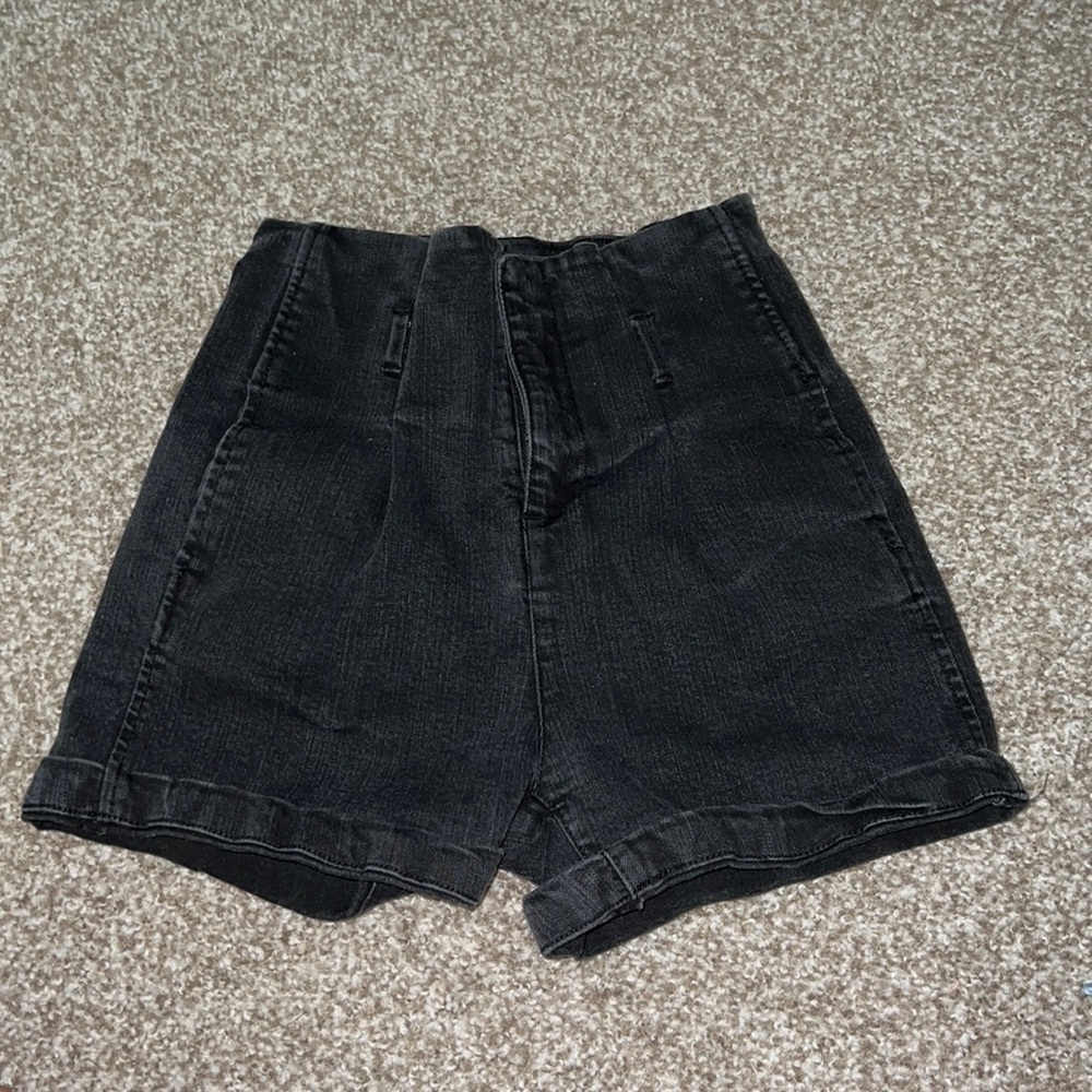 Gently Used Black High waisted shorts